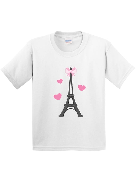 Paris Lover Eiffel Tower Youth T-Shirt