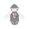 thumbnail image 1 of Inktastic Paris Pink Heart Eiffel Tower with Flowers Boys or Girls Long Sleeve Baby Bodysuit, 1 of 5