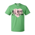 thumbnail image 1 of Inktastic Paris Pink Heart Eiffel Tower with Flowers T-Shirt, 1 of 5