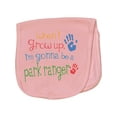 thumbnail image 1 of Inktastic Park Ranger Future Baby Burp Cloth, 1 of 3
