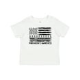 thumbnail image 1 of Inktastic Parkinson's Awareness Gray Ribbons and Flag Boys or Girls Baby T-Shirt, 1 of 5