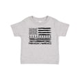 thumbnail image 1 of Inktastic Parkinson's Awareness Gray Ribbons and Flag Boys or Girls Baby T-Shirt, 1 of 5
