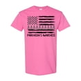 thumbnail image 1 of Inktastic Parkinson's Awareness Gray Ribbons and Flag T-Shirt, 1 of 5