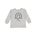 thumbnail image 1 of Inktastic Parkinson's Awareness Ribbon Rainbow Boys or Girls Long Sleeve Toddler T-Shirt, 1 of 5