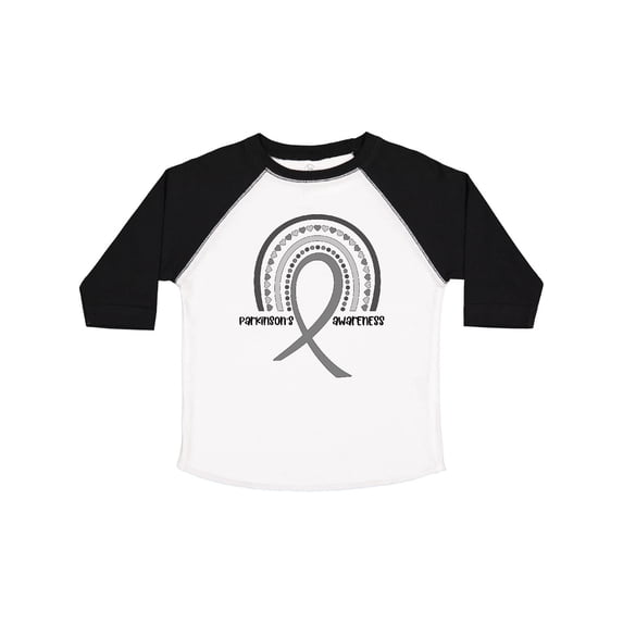 Inktastic Parkinson's Awareness Ribbon Rainbow Boys or Girls Toddler T-Shirt