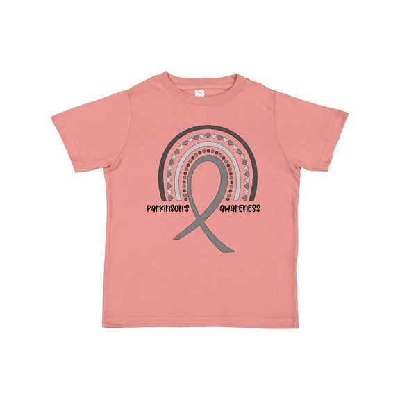Inktastic Parkinson's Awareness Ribbon Rainbow Boys or Girls Toddler T-Shirt