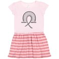 thumbnail image 1 of Inktastic Parkinson's Awareness Ribbon Rainbow Gift Toddler Girl Dress, 1 of 4