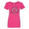 thumbnail image 1 of Inktastic Parkinson's Awareness Ribbon Rainbow Women's T-Shirt, 1 of 5