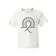 thumbnail image 1 of Inktastic Parkinson's Awareness Ribbon Rainbow Youth T-Shirt, 1 of 5