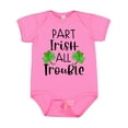 thumbnail image 1 of Inktastic Part Irish All Trouble St. Patrick's Day with Green Clovers Boys or Girls Baby Bodysuit, 1 of 5
