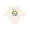 thumbnail image 1 of Inktastic Part Irish All Trouble St. Patrick's Day with Green Clovers Boys or Girls Long Sleeve Baby Bodysuit, 1 of 5