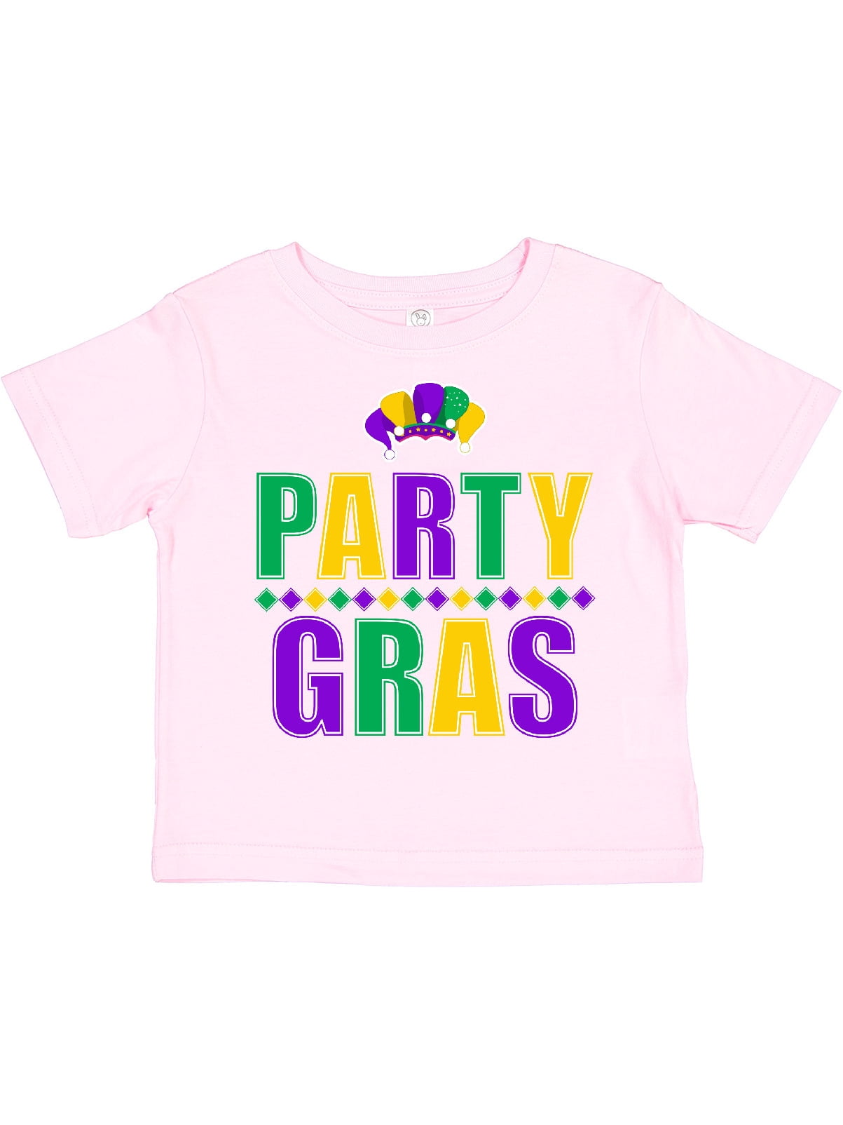 Inktastic Mardi Gras Masks And Beads Toddler Long Sleeve T...