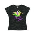 thumbnail image 1 of Inktastic Party Gras Mardi Gras Jester Hat Women's T-Shirt, 1 of 5