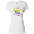 thumbnail image 1 of Inktastic Party Gras Mardi Gras Jester Hat Women's T-Shirt, 1 of 5