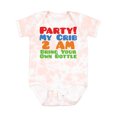 thumbnail image 1 of Inktastic Party at My Crib Boys or Girls Baby Bodysuit, 1 of 5