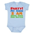 thumbnail image 1 of Inktastic Party at My Crib Boys or Girls Baby Bodysuit, 1 of 5