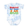 thumbnail image 1 of Inktastic Party at My Crib Boys or Girls Baby Bodysuit, 1 of 5