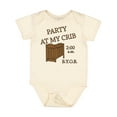 thumbnail image 1 of Inktastic Party at My Crib Boys or Girls Baby Bodysuit, 1 of 5