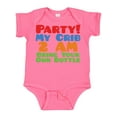 thumbnail image 1 of Inktastic Party at My Crib Boys or Girls Baby Bodysuit, 1 of 5