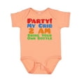 thumbnail image 1 of Inktastic Party at My Crib Boys or Girls Baby Bodysuit, 1 of 5