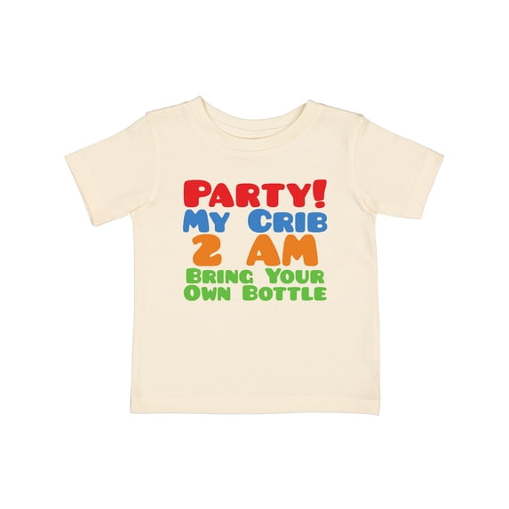 Inktastic Party at My Crib Boys or Girls Baby T-Shirt
