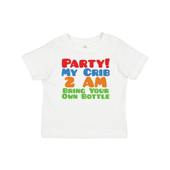 Inktastic Party at My Crib Boys or Girls Baby T-Shirt