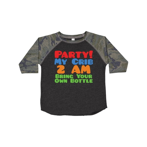 Inktastic Party at My Crib Boys or Girls Toddler T-Shirt