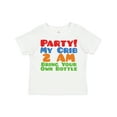 thumbnail image 1 of Inktastic Party at My Crib Boys or Girls Toddler T-Shirt, 1 of 5