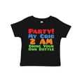 thumbnail image 1 of Inktastic Party at My Crib Boys or Girls Toddler T-Shirt, 1 of 5