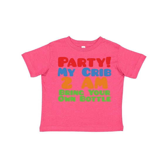 Inktastic Party at My Crib Boys or Girls Toddler T-Shirt