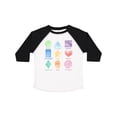 thumbnail image 1 of Inktastic Pastel Colored Shapes Boys or Girls Toddler T-Shirt, 1 of 5