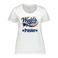 thumbnail image 1 of Inktastic Pastor Gift Thank You Appreciation Women's Plus Size T-Shirt, 1 of 5