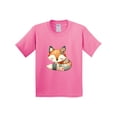 thumbnail image 1 of Inktastic Patchwork Fox Youth T-Shirt, 1 of 5