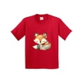 thumbnail image 1 of Inktastic Patchwork Fox Youth T-Shirt, 1 of 5