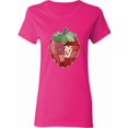 thumbnail image 1 of Inktastic Patchwork Strawberry Design Women's T-Shirt, 1 of 5