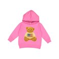 thumbnail image 1 of Inktastic Patriotic Bear with American Flag Sweater Toddler Hoodie, 1 of 4