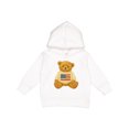 thumbnail image 1 of Inktastic Patriotic Bear with American Flag Sweater Toddler Hoodie, 1 of 4