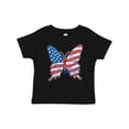 thumbnail image 1 of Inktastic Patriotic Butterfly Girls Baby T-Shirt, 1 of 5