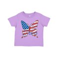 thumbnail image 1 of Inktastic Patriotic Butterfly Girls Toddler T-Shirt, 1 of 5