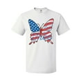 thumbnail image 1 of Inktastic Patriotic Butterfly T-Shirt, 1 of 5