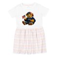thumbnail image 1 of Inktastic Patriotic Teddy Bear 250 Years Celebration Girls Toddler Dress, 1 of 5