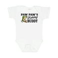 thumbnail image 1 of Inktastic Paw Paw's Fishing Buddy Boys Baby Bodysuit, 1 of 5