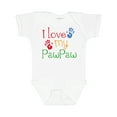 thumbnail image 1 of Inktastic Pawpaw Grandkids Handprints Boys or Girls Baby Bodysuit, 1 of 5