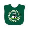 thumbnail image 1 of Inktastic Pawpaw Little Golfing Buddy Boys Baby Bib, 1 of 4