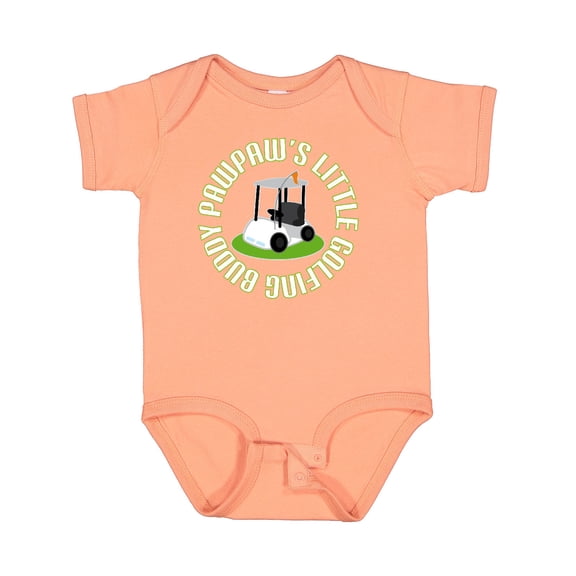 Inktastic Pawpaw Little Golfing Buddy Boys Baby Bodysuit