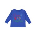 thumbnail image 1 of Inktastic Pawpaw Grandkids Handprints Boys or Girls Long Sleeve Toddler T-Shirt, 1 of 5