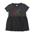 thumbnail image 1 of Inktastic Pawpaw Grandkids Handprints Girls Baby Dress, 1 of 5