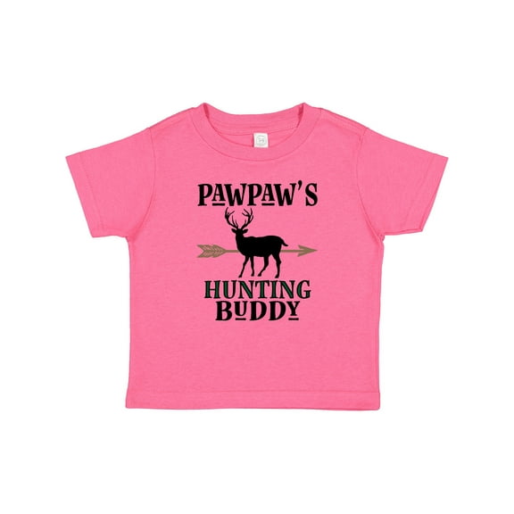 Inktastic Pawpaw Hunting Buddy Bow Hunter Boys or Girls Baby T-Shirt