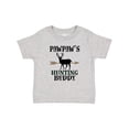 thumbnail image 1 of Inktastic Pawpaw Hunting Buddy Bow Hunter Boys or Girls Baby T-Shirt, 1 of 5