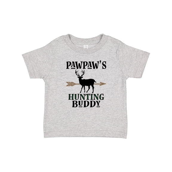 Inktastic Pawpaw Hunting Buddy Bow Hunter Boys or Girls Baby T-Shirt